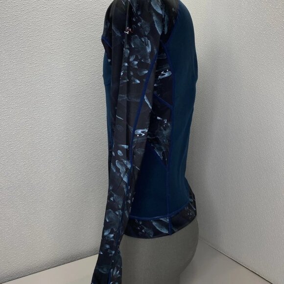 Beuchat Men’s Wetsuit Jacket Teal Blue Size XL/5 Atoll Full Zipped Seaweed Print - Picture 7 of 9